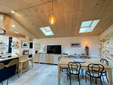 Maison rénovée, loft artiste, Brem Sur Mer, 3 pers, WIFI - Photo 12