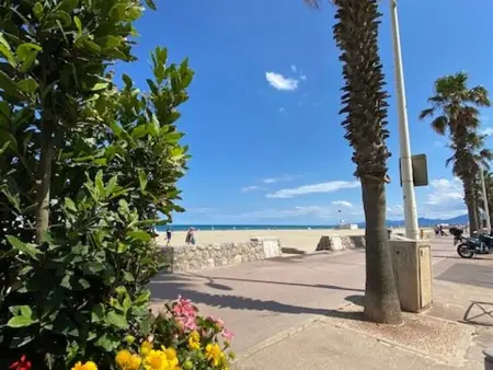 Duplex T3 climatisé avec WiFi et parking à Canet-en-Roussillon - Photo 19