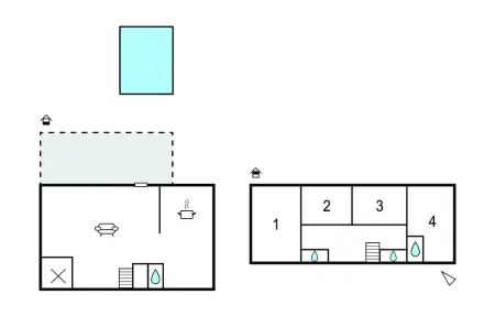 Charmante Maison avec piscine, Maison 11 personnes à Lizant - Photo 41