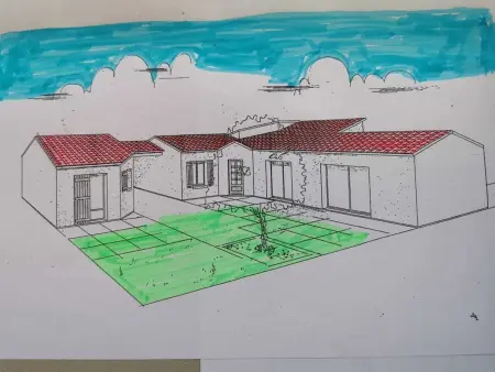 Maison avec 4 Chambres à Saint-Martin-de-Ré, Maison 8 personnes à Saint Martin de Ré - Photo 15