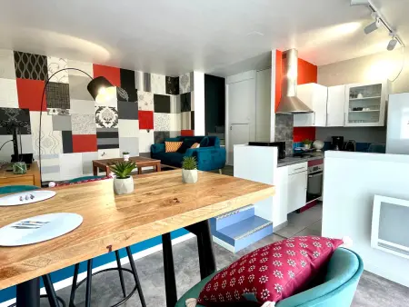 Maison moderne proche plage avec patio et parking privatif - Photo 4