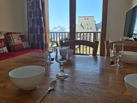 Confortable T3 ski-in/ski-out aux Balcons du Soleil - Photo 2