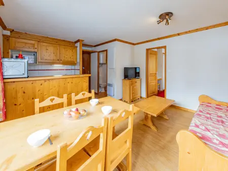 Studio 4 pers en station, au pied des pistes, Appartement 4 personnes à Saint François Longchamp - Photo 3