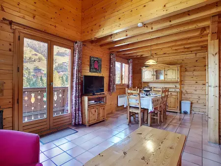 Demi-chalet 6 pers à La Clusaz avec WiFi, animaux admis et parking - Photo 1
