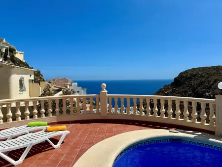 Villa avec piscine privée, climatisation et WiFi pour 6 personnes à Benitachell - Photo 22