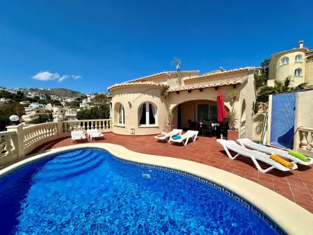 Villa avec piscine privée, climatisation et WiFi pour 6 personnes à Benitachell - Photo 24