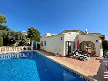 Villa avec piscine privée, vue mer et climatisation à Benitachell - Photo 1