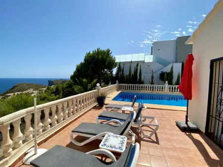 Villa avec piscine privée, vue mer et climatisation à Benitachell - Photo 3