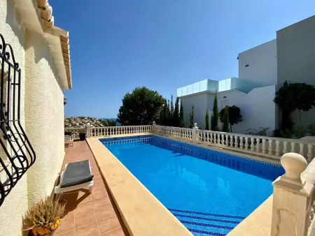 Villa avec piscine privée, vue mer et climatisation à Benitachell - Photo 20