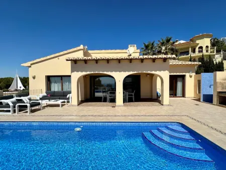Villa moderne à Benitachell avec piscine privée et vue sur la mer pour famille - Photo 1