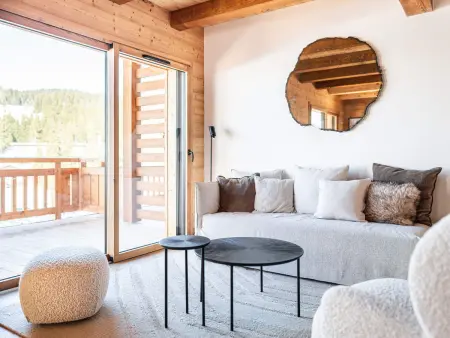 Demi-chalet haut de gamme 3 chambres à La Clusaz avec vues superbes - Photo 4