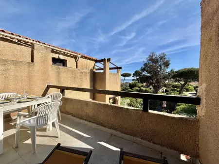 Studio avec Mezzanine, Terrasse à 230m Plage, Appartement 4 personnes à Lumio - Photo 15