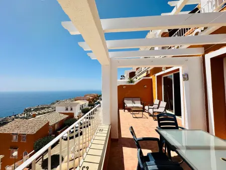 Appartement duplex pour 6 pers. à Benitachell avec vue mer - Photo 14