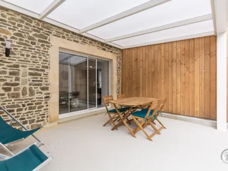 Gîte charmant à Portbail, jardin commun et terrasse privée - Photo 5