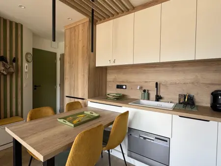 Superbe T2 rénové, climatisé, parking, balcon - Vue ville et montagnes - Photo 3