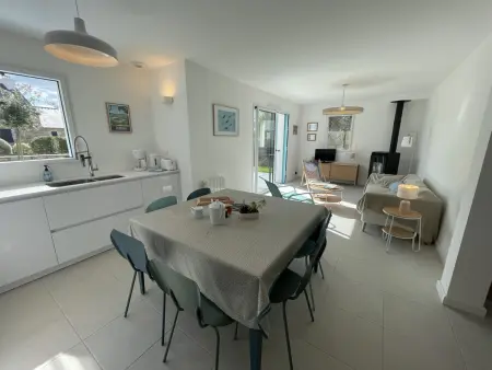 Maison moderne pour 8 pers., proche plage, Arzon, au calme, avec WiFi - Photo 5