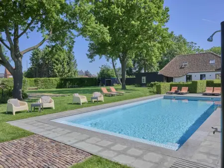 Rosselaer, Belle maison de groupe avec jardin et piscine - Photo 13