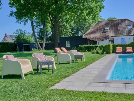 Rosselaer, Belle maison de groupe avec jardin et piscine - Photo 40