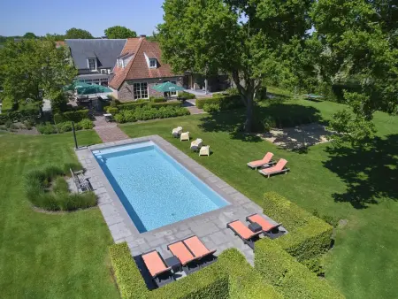 Rosselaer, Belle maison de groupe avec jardin et piscine - Photo 49