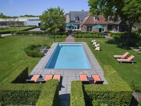 Rosselaer, Belle maison de groupe avec jardin et piscine - Photo 85