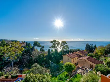 Studio 6 personnes avec Wi-Fi, vue mer, Appartement 6 personnes à Roquebrune Cap Martin - Photo 1