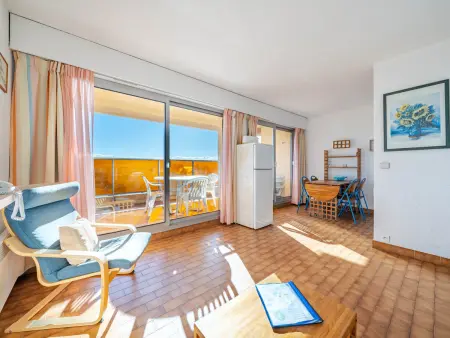 Studio 6 personnes avec Wi-Fi, vue mer, Appartement 6 personnes à Roquebrune Cap Martin - Photo 2