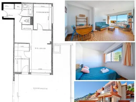 Appartement spacieux pour 8, Wi-Fi, vue mer, Appartement 8 personnes à Roquebrune Cap Martin - Photo 6
