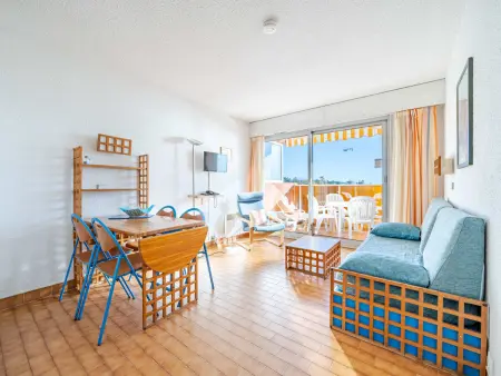 Studio pour 4 avec Wi-Fi illimité, vue mer depuis la terrasse - Photo 2