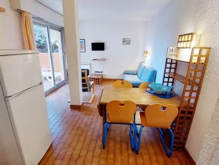 Studio 4 pers, Wi-Fi, vue mer, terrasse, Appartement 4 personnes à Roquebrune Cap Martin - Photo 1