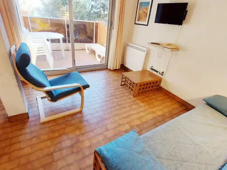 Studio 4 pers, Wi-Fi, vue mer, terrasse, Appartement 4 personnes à Roquebrune Cap Martin - Photo 2