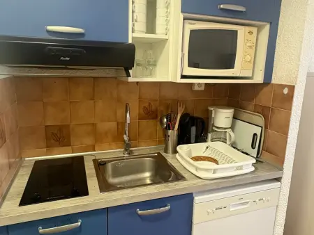Studio vue mer avec Wi-Fi, 4 pers., Appartement 4 personnes à Roquebrune Cap Martin - Photo 5