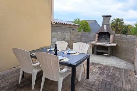 Doppelhaushälfte in Telgruc sur mer, Maison à Telgruc-sur-Mer près de la plage - Photo 4