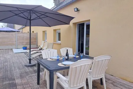 Doppelhaushälfte in Telgruc sur mer, Maison à Telgruc-sur-Mer près de la plage - Photo 9