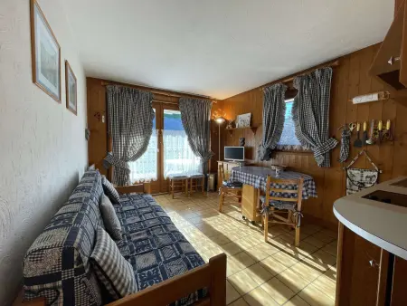 Studio cabine à Praz-sur-Arly proche pistes avec parking - Photo 1