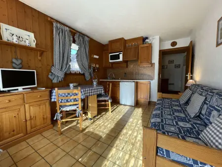 Studio cabine à Praz-sur-Arly proche pistes avec parking - Photo 6