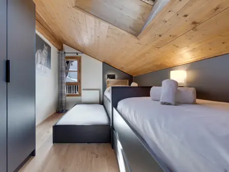 Arc 1950 - Apt spacieux pour 10 pers, 4 chambres, accès skis aux pieds - Photo 13