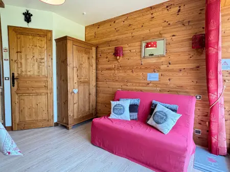 Studio cosy skis aux pieds avec parking, animaux acceptés - Photo 6