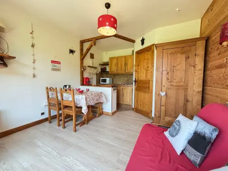 Studio cosy skis aux pieds avec parking, animaux acceptés - Photo 8