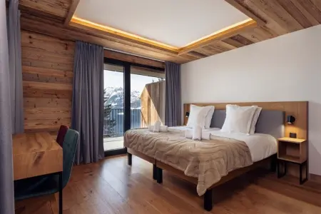 Apartment No 1 4-room duplex  2 cabins, Chalet à La Rosière avec accès ski - Photo 6