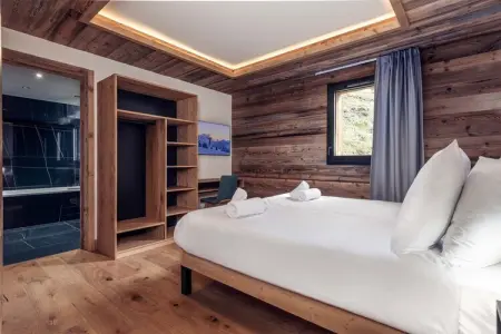 Apartment No 4 6 rooms  cabin, Chalet à La Rosière avec piscine chauffée - Photo 9