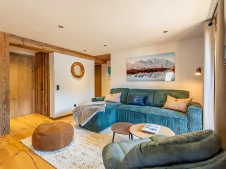 Bel appartement montagnard 3 chambres pour 6 avec parking au centre de La Clusaz - Photo 1