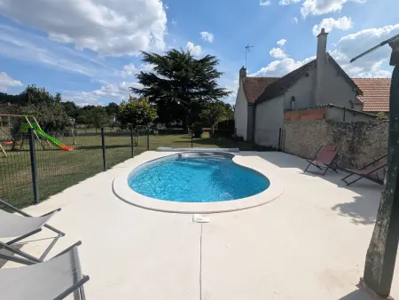 Séjour champêtre avec piscine partagée à Chabris - Photo 15
