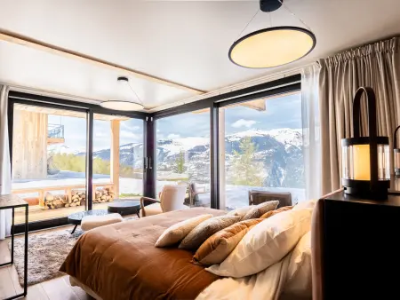 Chalet neuf à La Plagne, accès direct aux pistes, sauna, parking, 5 chambres - Photo 14