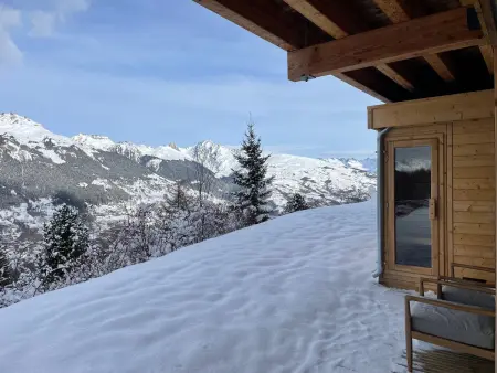 Chalet neuf à La Plagne, accès direct aux pistes, sauna, parking, 5 chambres - Photo 18