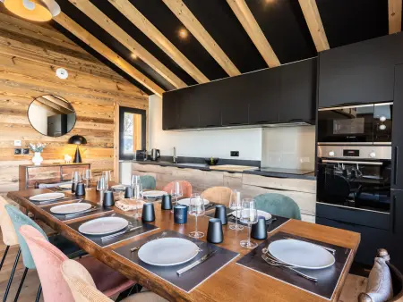 Chalet neuf à La Plagne, accès direct aux pistes, sauna, parking, 5 chambres - Photo 19