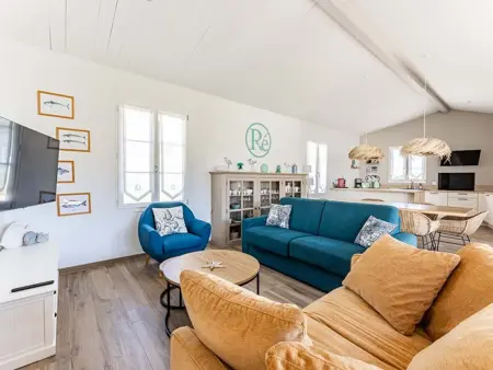 Maison moderne avec jardin clos pour 4 pers., Maison 6 personnes à Le Bois Plage en Ré - Photo 7