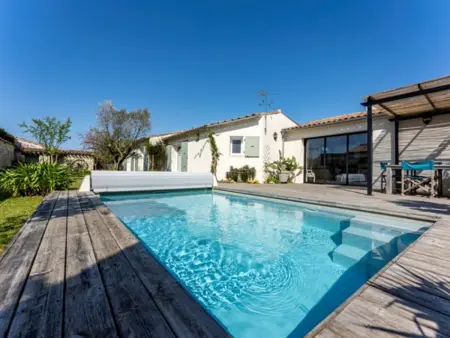 Maison familiale avec piscine pour 9 personnes, Villa 9 personnes à Le Bois Plage en Ré - Photo 15