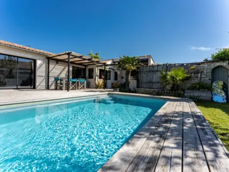 Maison familiale avec piscine pour 9 personnes, Villa 9 personnes à Le Bois Plage en Ré - Photo 16