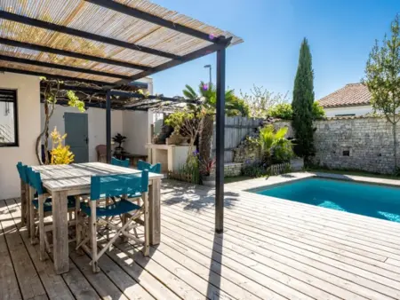 Maison familiale avec piscine pour 9 personnes, Villa 9 personnes à Le Bois Plage en Ré - Photo 19