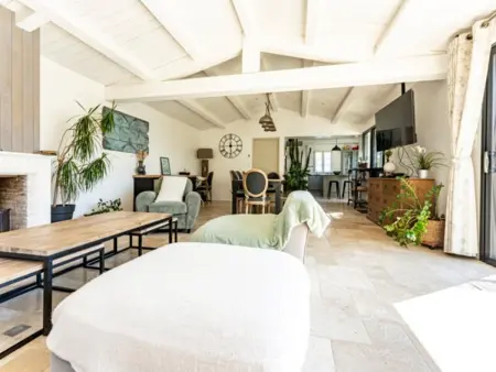 Maison familiale avec piscine pour 9 personnes, Villa 9 personnes à Le Bois Plage en Ré - Photo 22